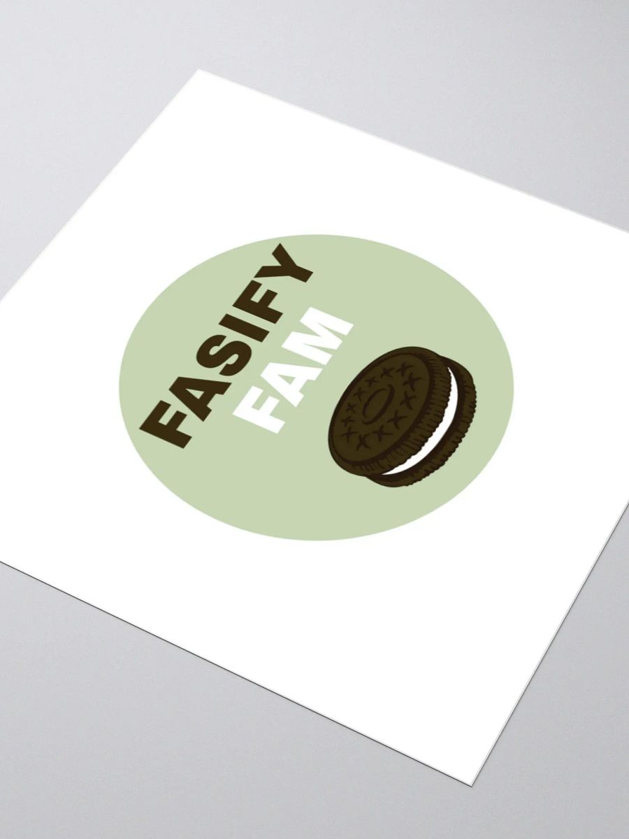 Fasify Fam Sticker product image (3)