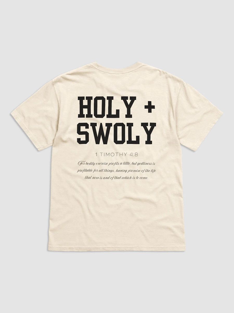 1 Timothy 4:8 | Left Chest Logo | Black Text product image (2)