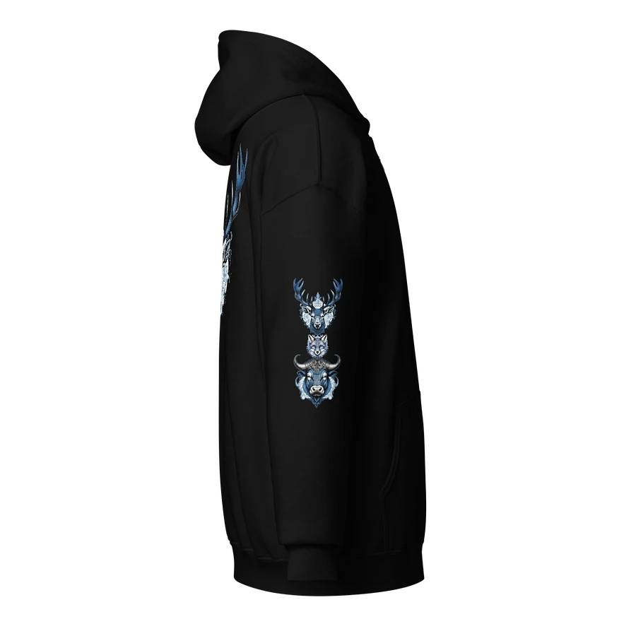 Blue Stag Back Vixen Games zippy Hoodie product image (3)