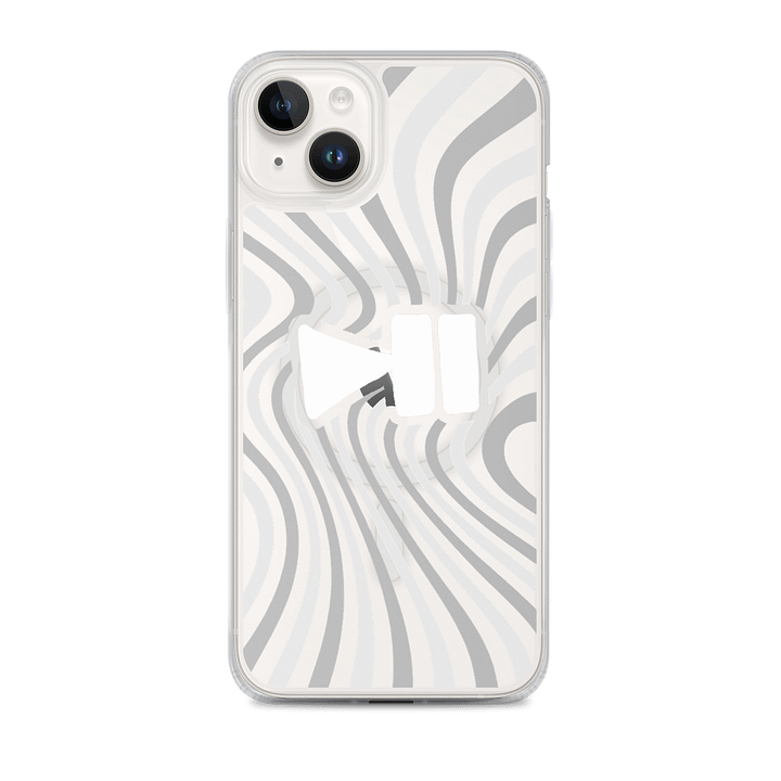Clear Case iPhone Wavy - PleyPoze product image (1)