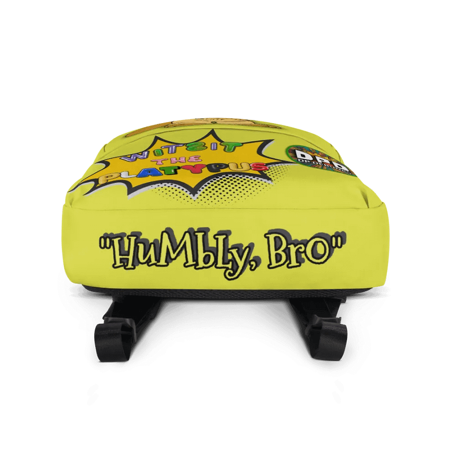 Witsit the Platypus - GOLDEN SHOWER EDITION Adventure Backpack product image (4)
