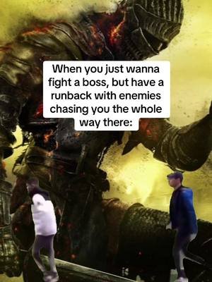 Pain 😂 I swear some enemies can chase me forever in Dark Souls 3 too, what even is aggro range? #darksouls3 #videogames #fromsoftware #runbacks #CapCut 