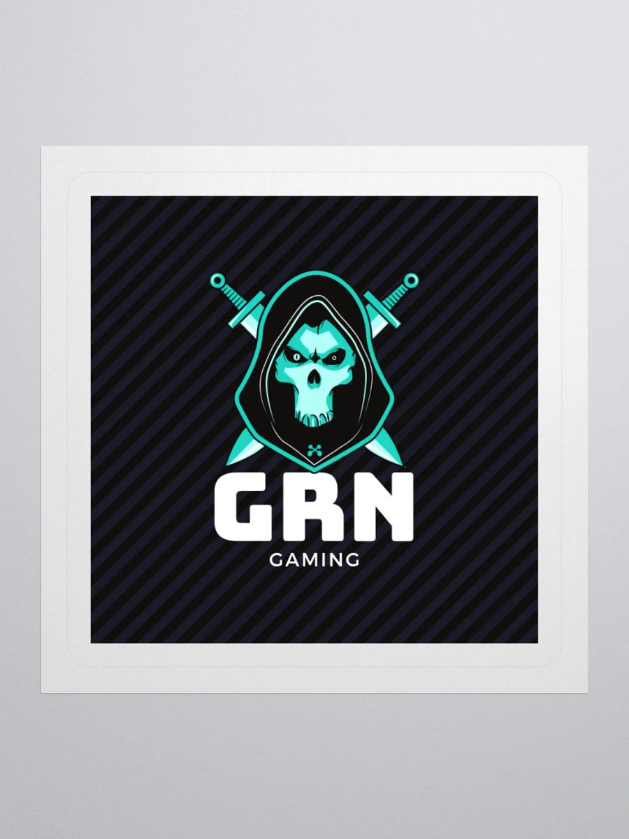 GRN Gaming Skull Kiss Cut Stickers product image (2)