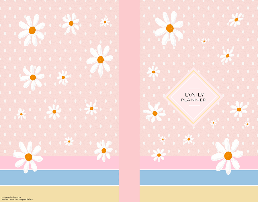 2024 'Snowing Daisies' Daily Planner | Pink product image (1)