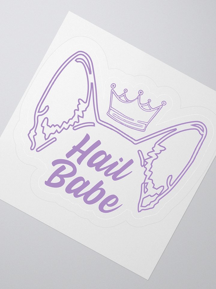 Hail Babe x Zozo Sticker product image (6)