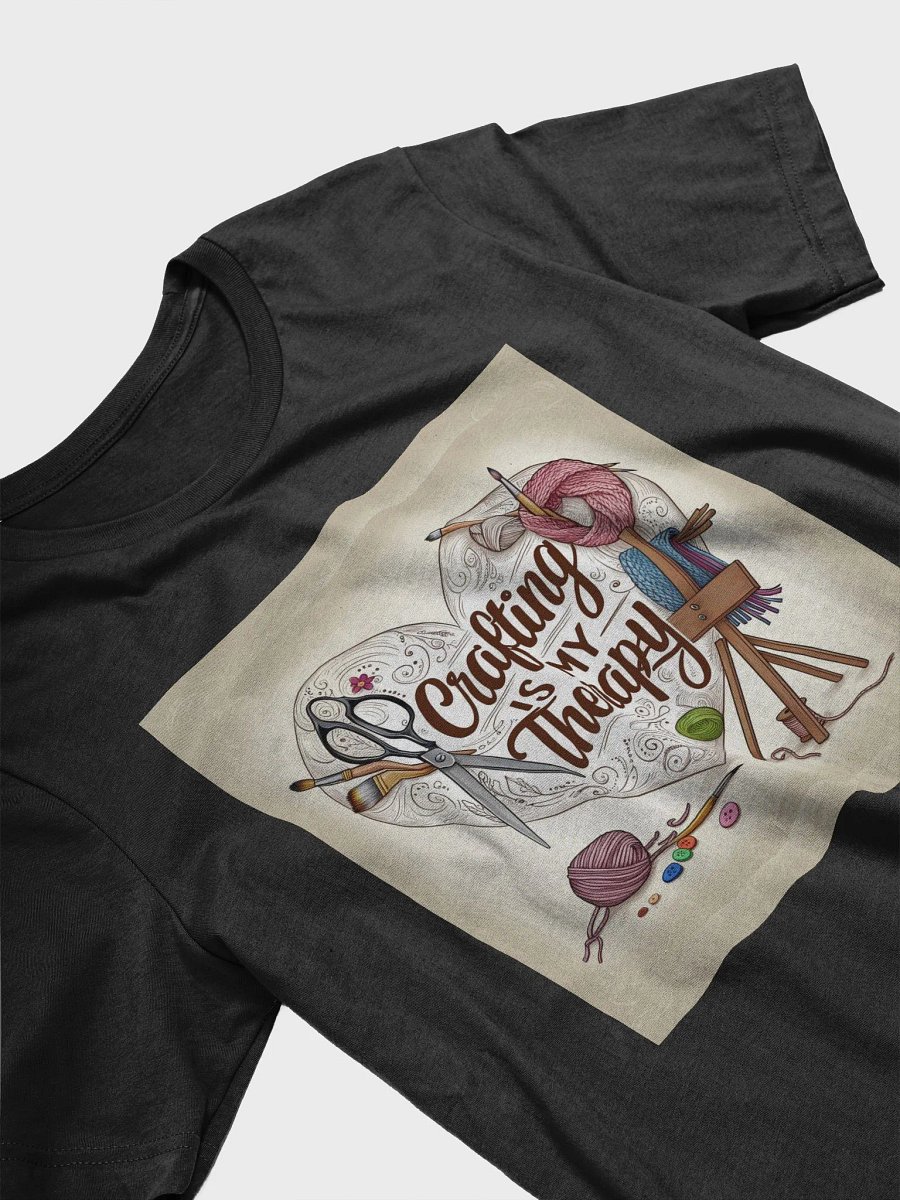 Crafting Therapy Heart T-Shirt product image (7)