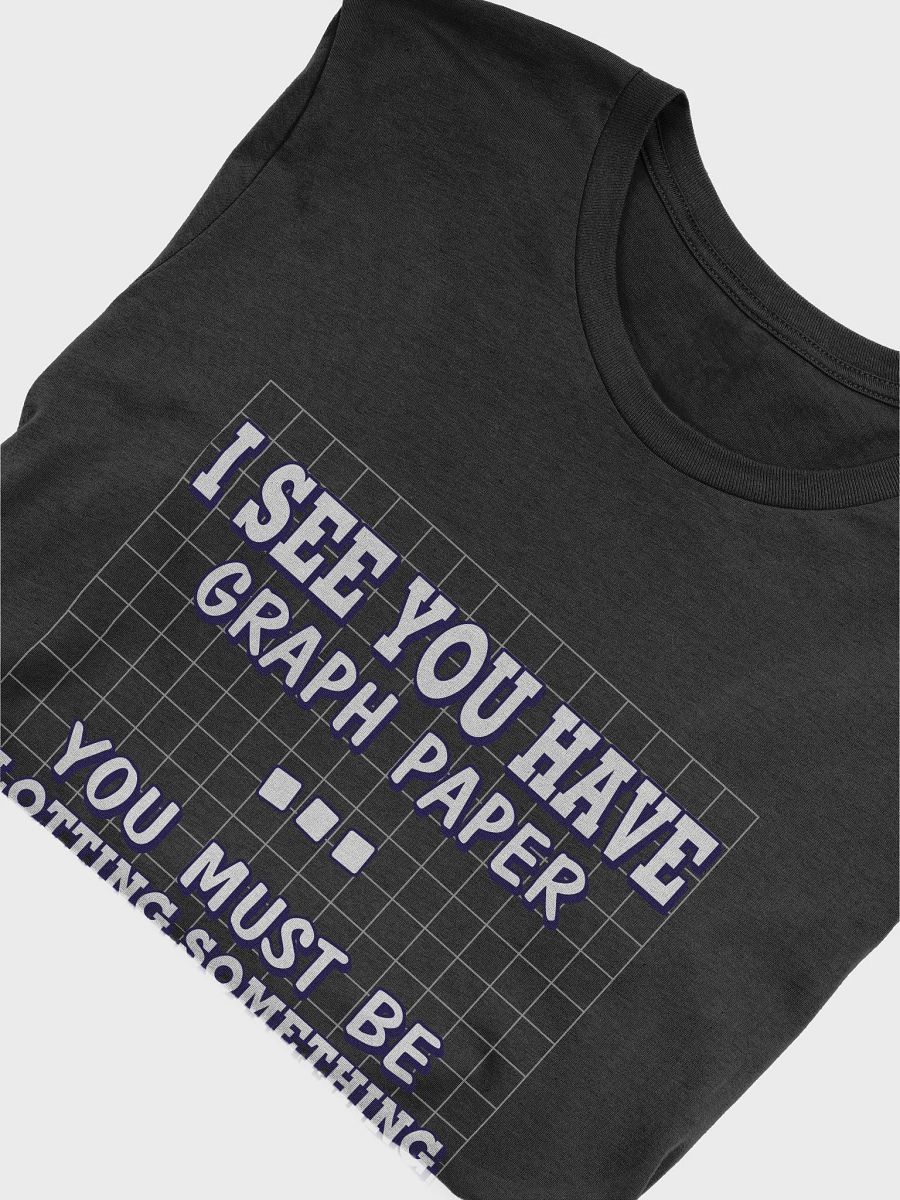 I see you have graph paper T-shirt product image (4)