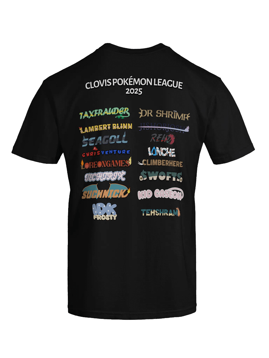 Clovis Pokémon League Tee product image (12)