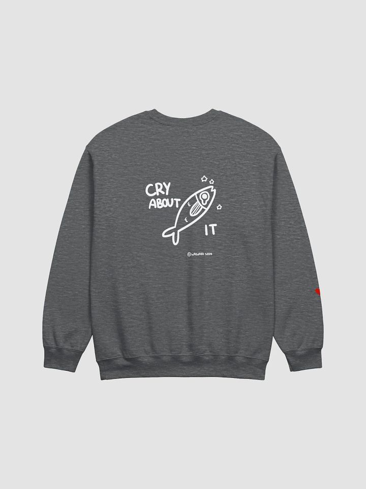 CRY ABOUT IT CREWNECK (grey) product image (2)