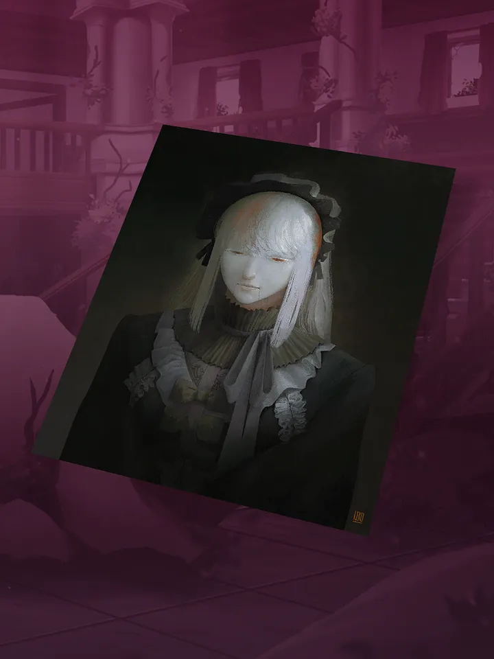 PorcelainMaid Print - A Doll Lost In Thought product image (2)