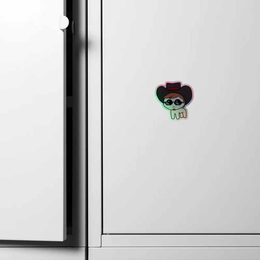 aid00t Yippee Creature Emote Sticker Sheet (Holographic) product image (6)