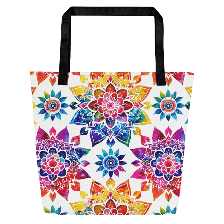Mandala Mosaic Polyester Tote Bag product image (1)