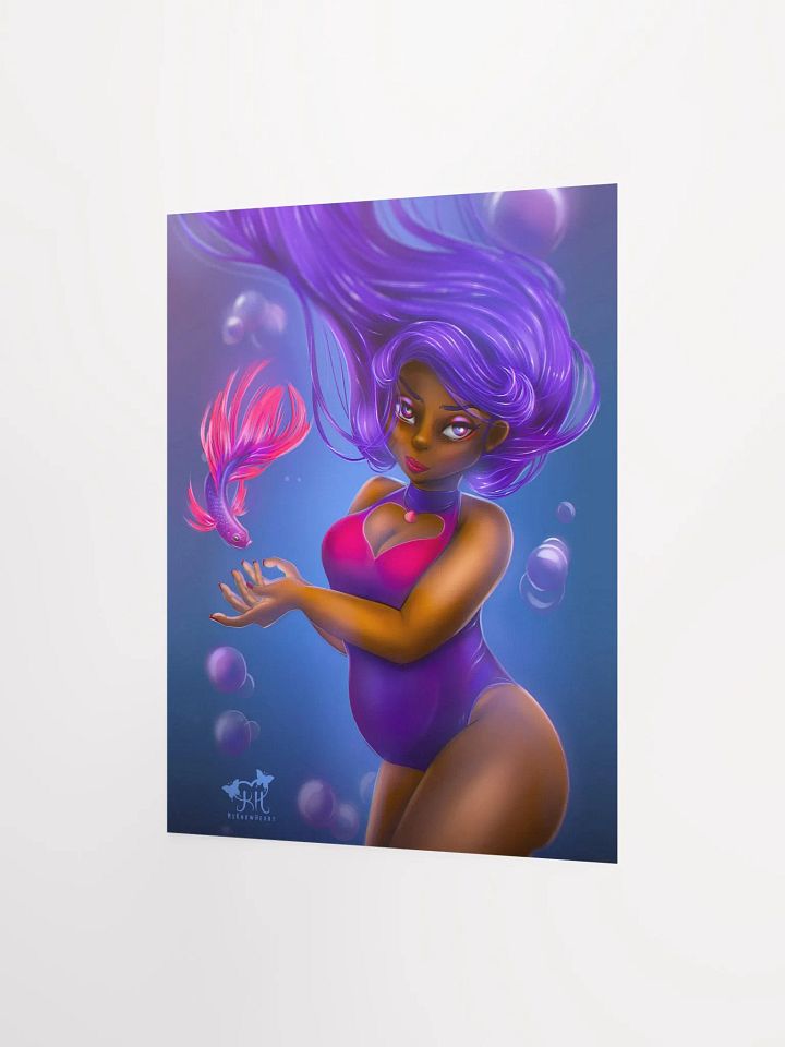 Lady N' Fish - Art Print product image (5)