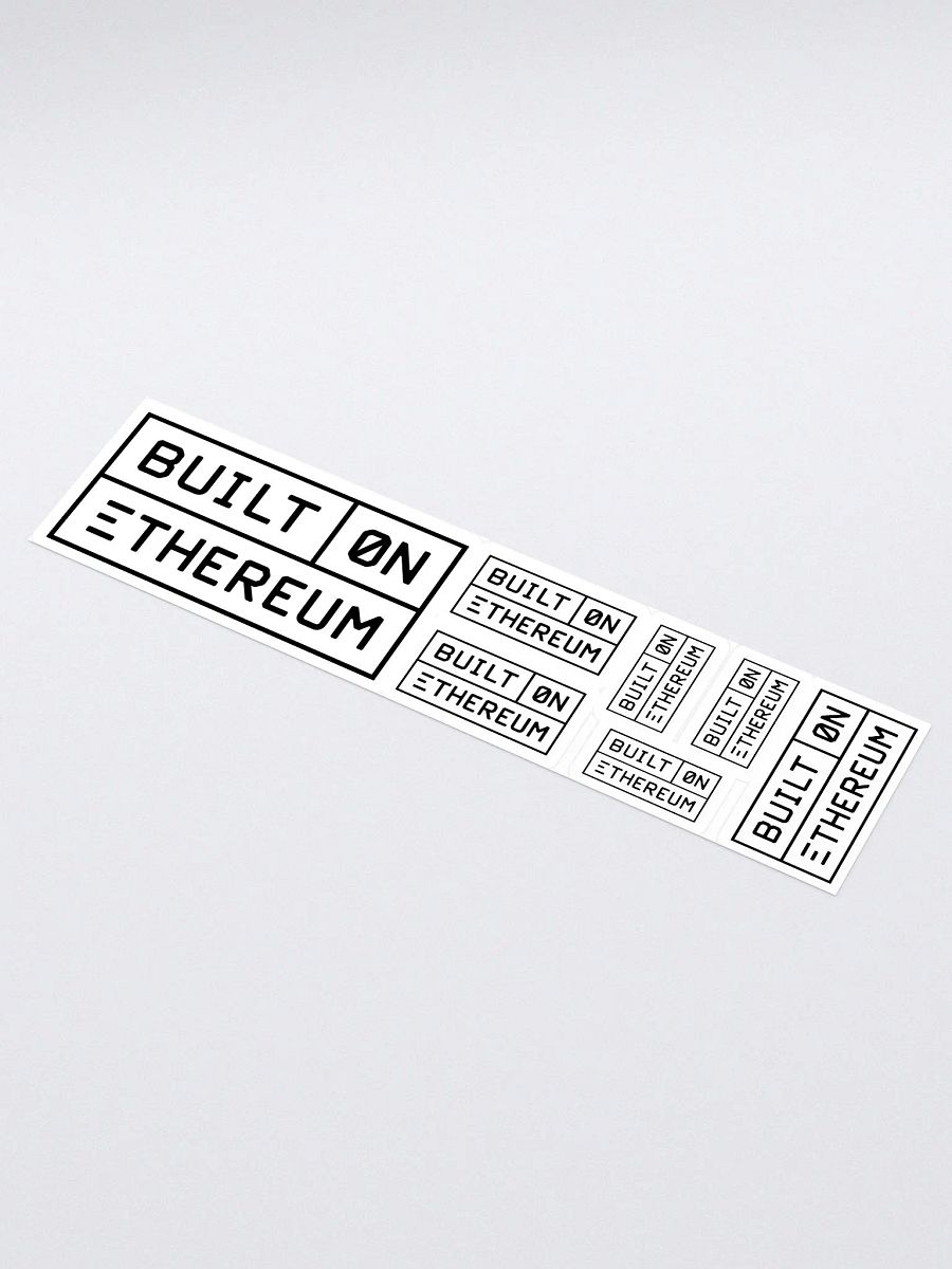 Build on Ethereum stickers product image (1)
