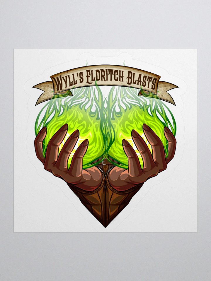 Wyll's Eldritch Blasts Sticker product image (2)