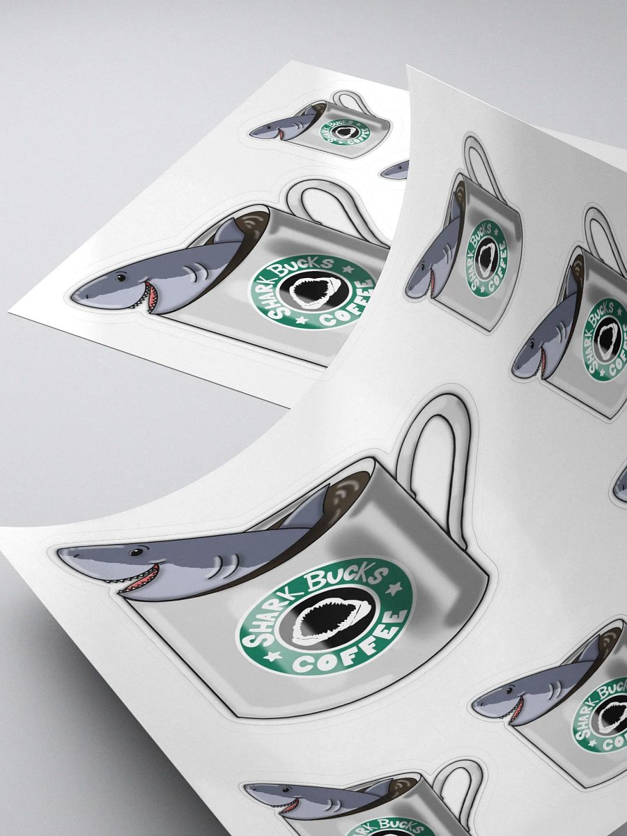 Shark Bucks 6Stickers product image (4)