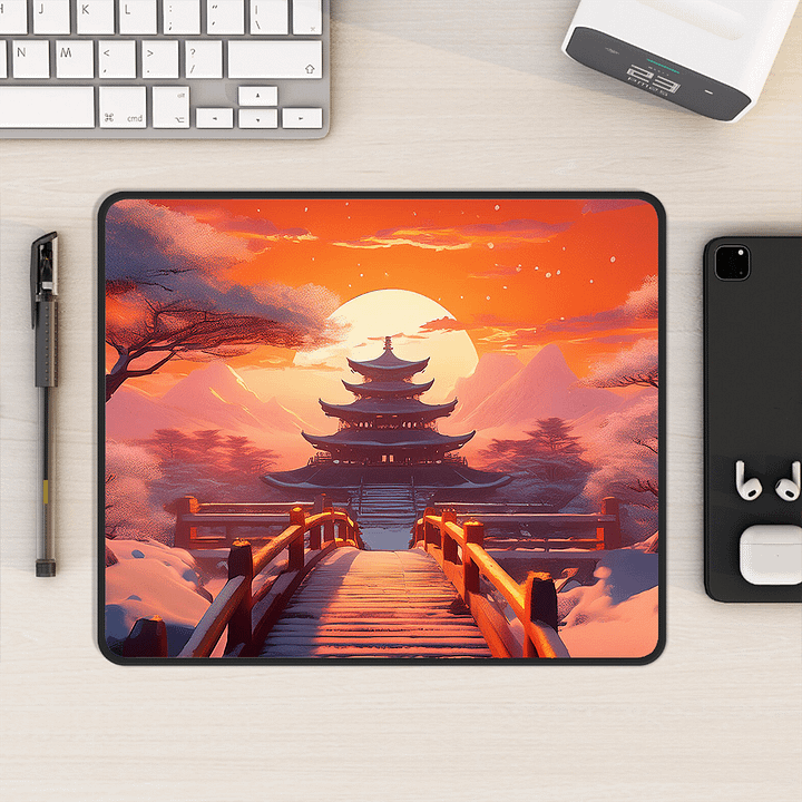 Sunset Haven Small Mouse Pad (7 x 9) product image (1)