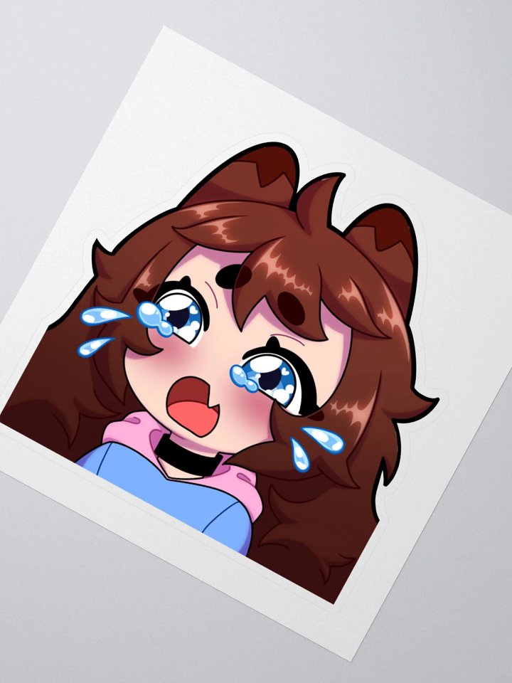 Wolfy Sadge Kiss Sticker product image (2)