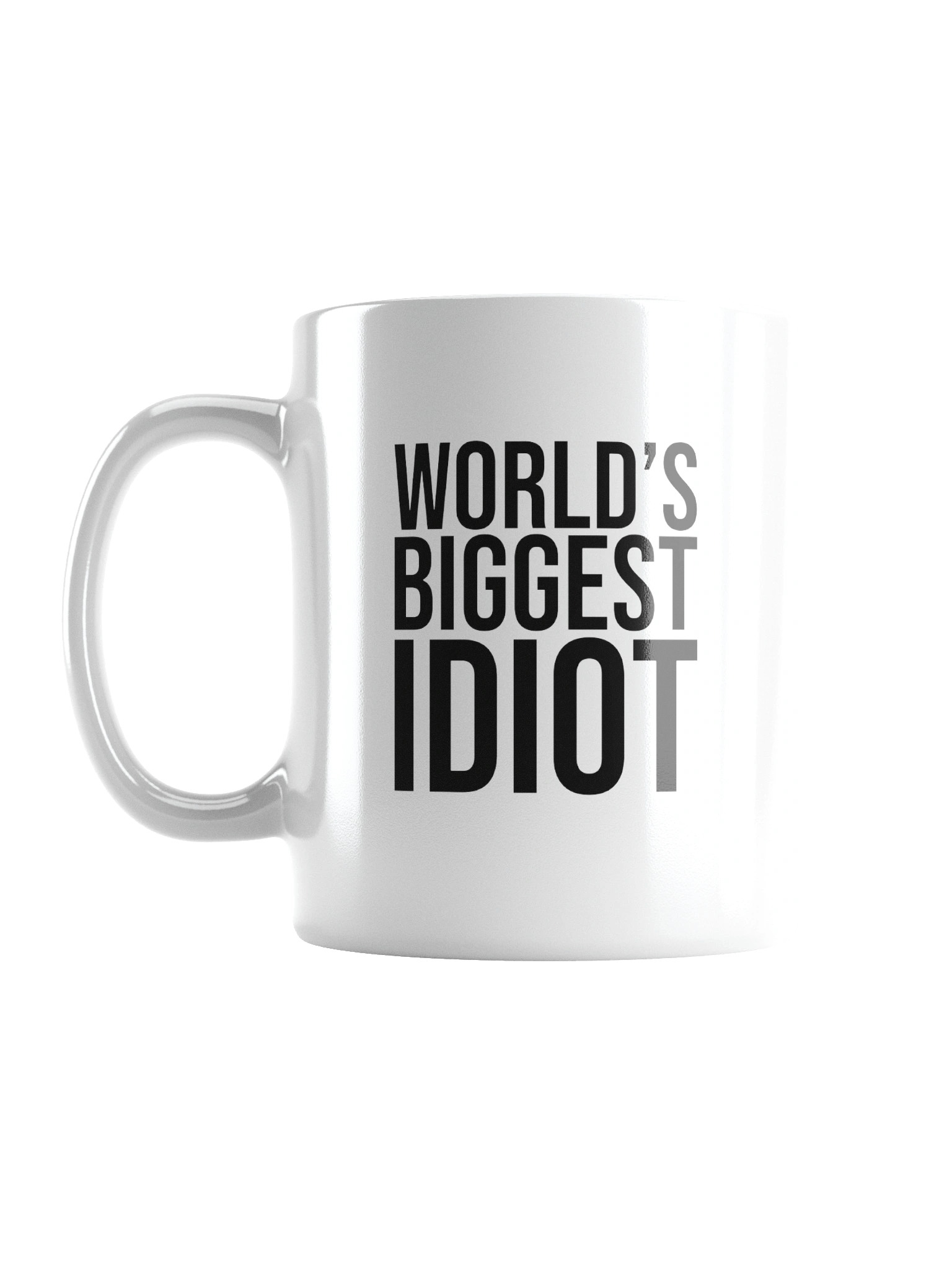 WORLD'S BIGGEST IDIOT MUG product image (1)