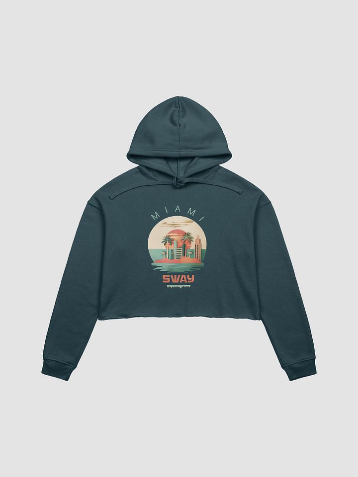 Miami Sway Crop Hoodie product image (1)