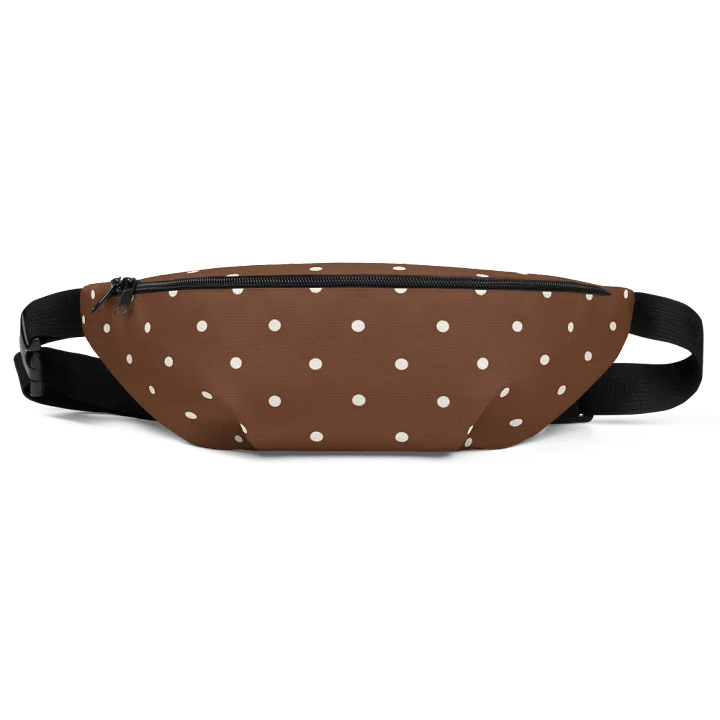 Brown with Cream Dots Fanny Pack product image (1)