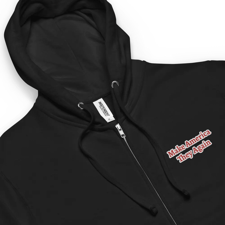 Zip-up Hoodie: Make America They Again product image (18)