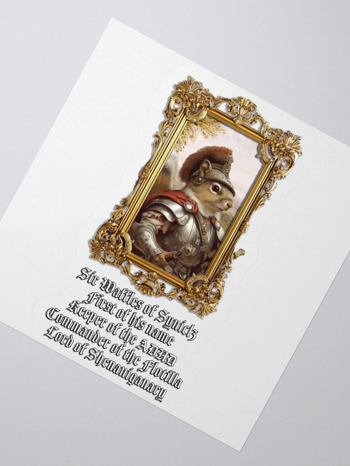 Sir Waffles - Sticker product image (4)