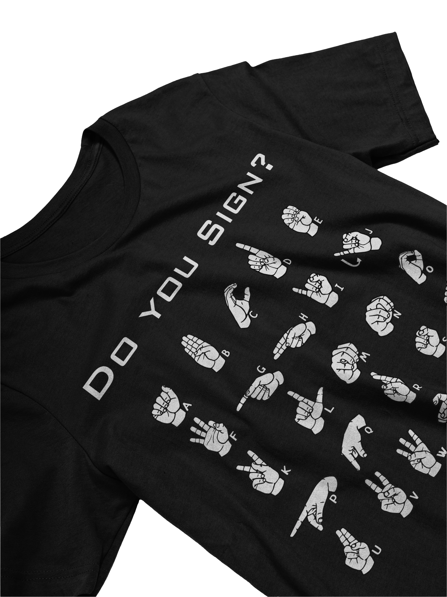 ASL Alphabet Tee – Learn to Sign with Able Lingo product image (31)