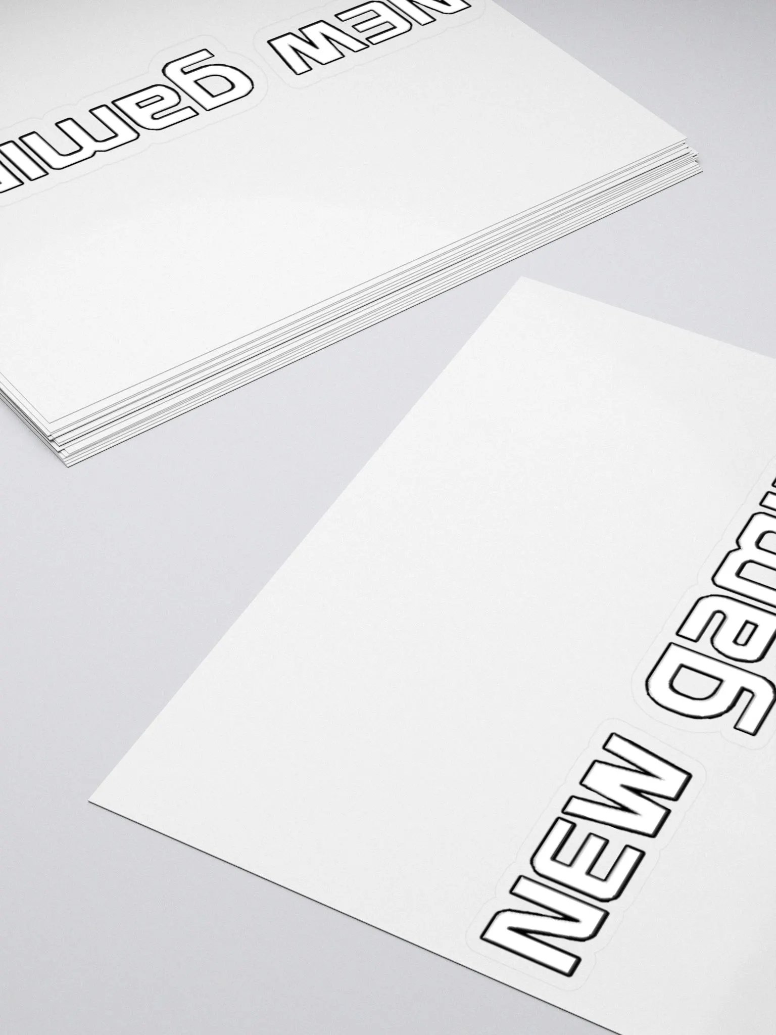 N.E.W. Gaming - Text Logo Sticker product image (10)