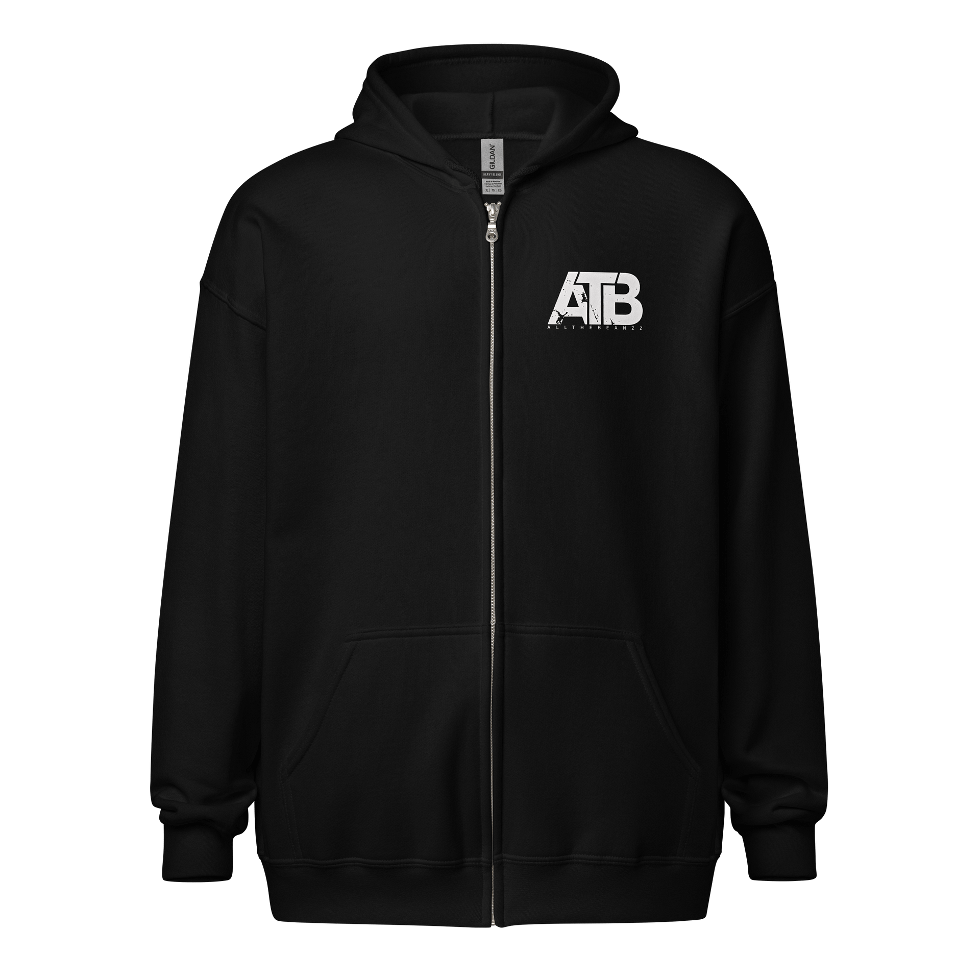 White Logo Zip Up product image (1)