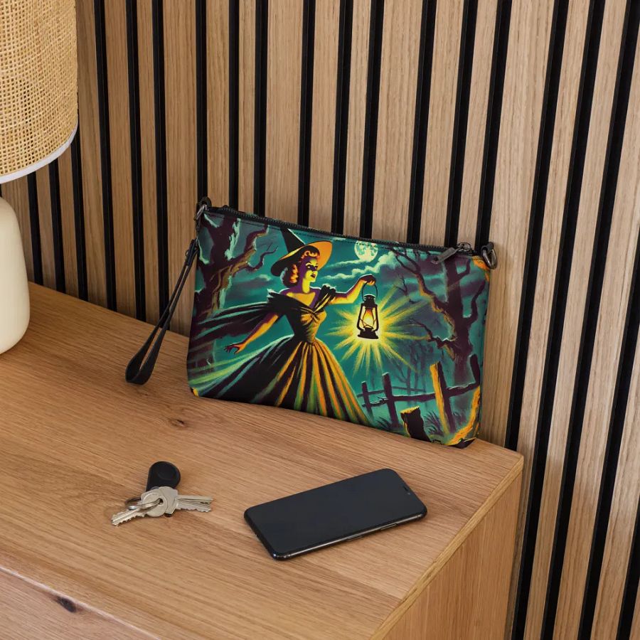Witch in the Woods Halloween Crossbody Bag product image (5)