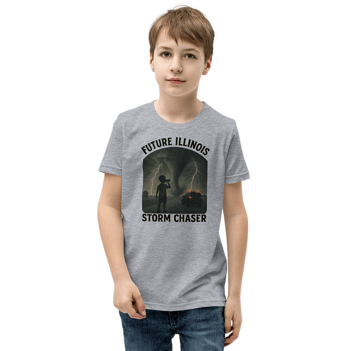Children's "Future Illinois Storm Chaser" T-Shirt product image (12)