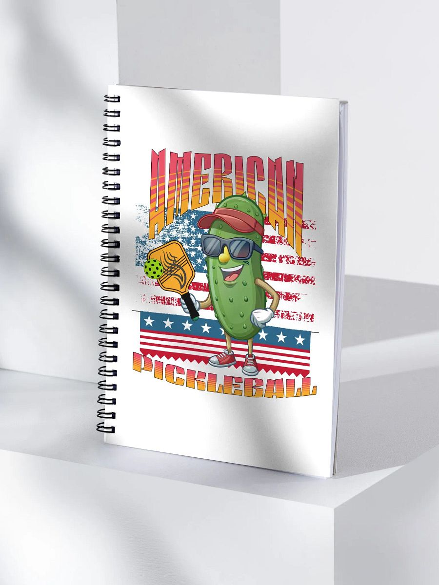 American Pickleball Spiral Notebook product image (3)
