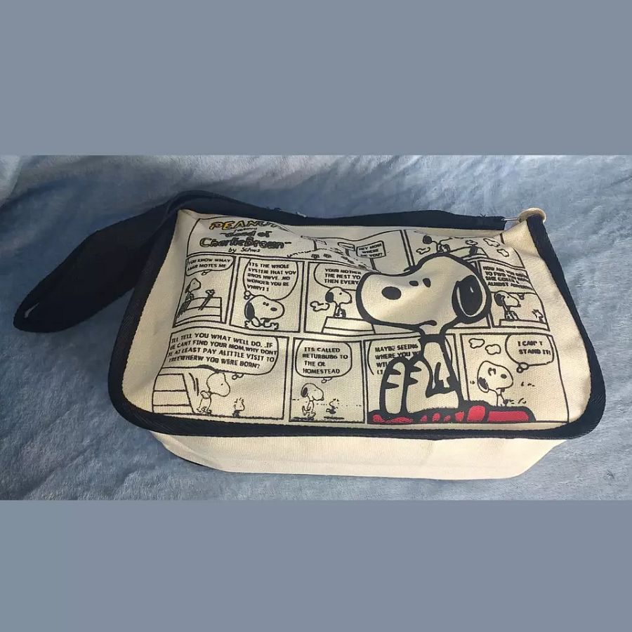 Snoopy Large Capacity Handbag Shoulder Bag Crossbody Bag Adjustable Shoulder Str product image (3)