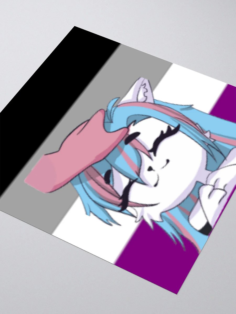 Pride Sticker: Asexual product image (3)