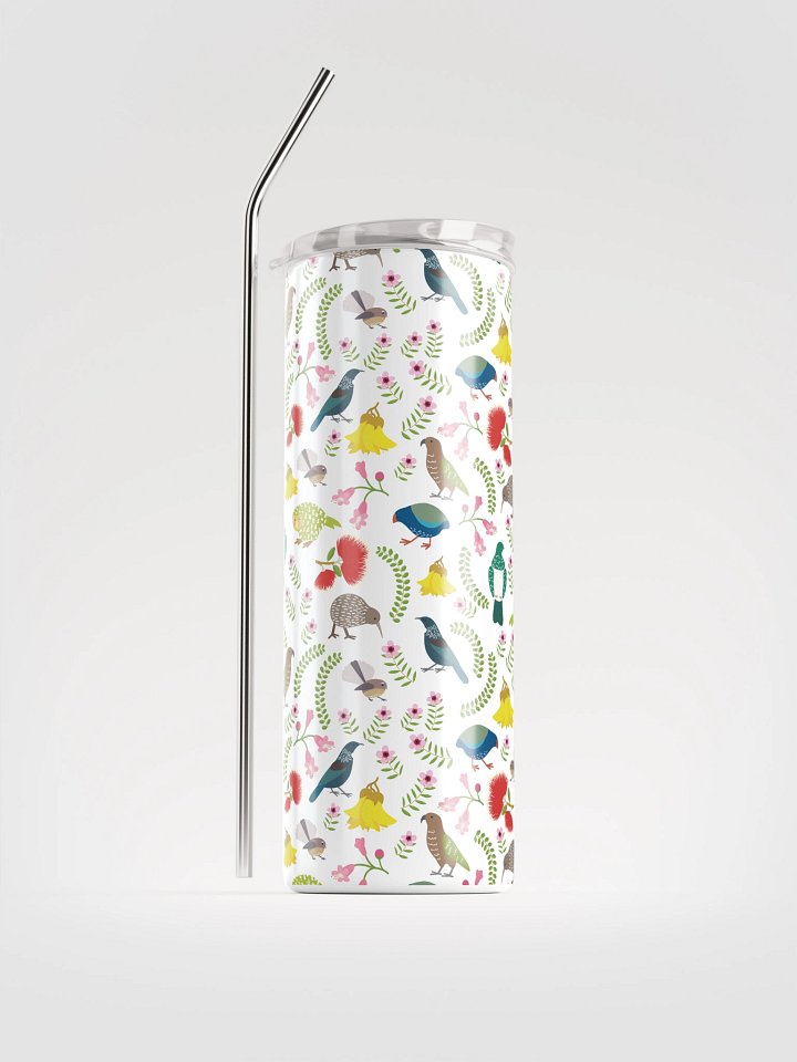 New Zealand Birds and Flowers Tumbler product image (1)