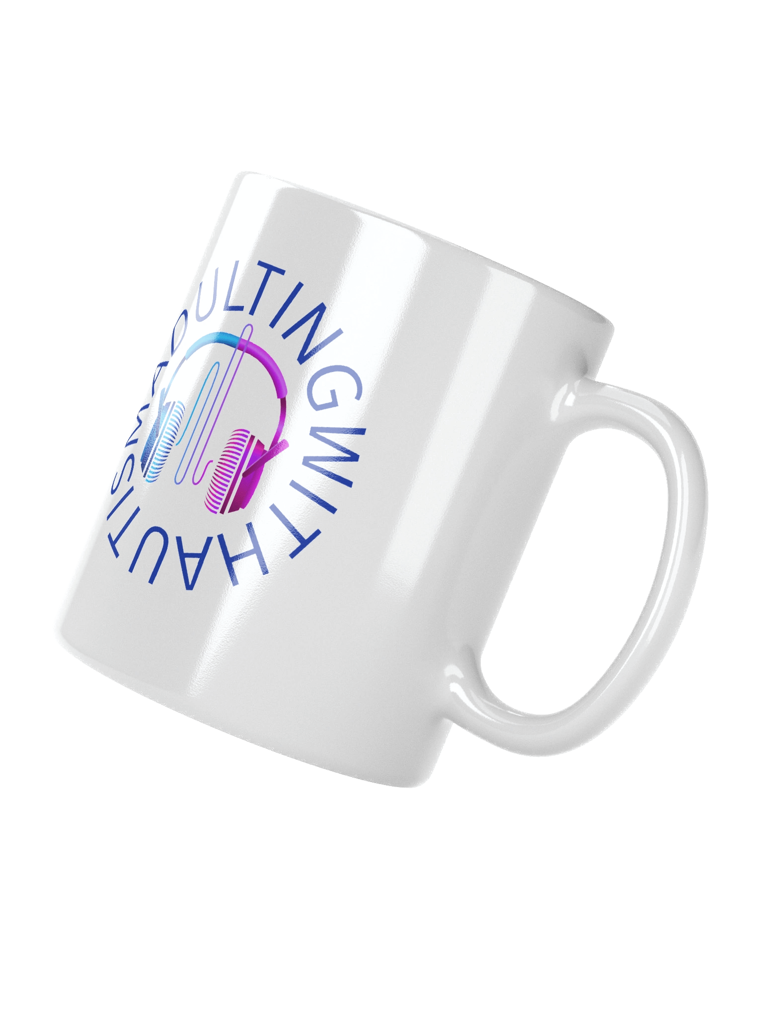 Coffee Mug – “Stim Proud” with Adulting with Autism Logo product image (9)