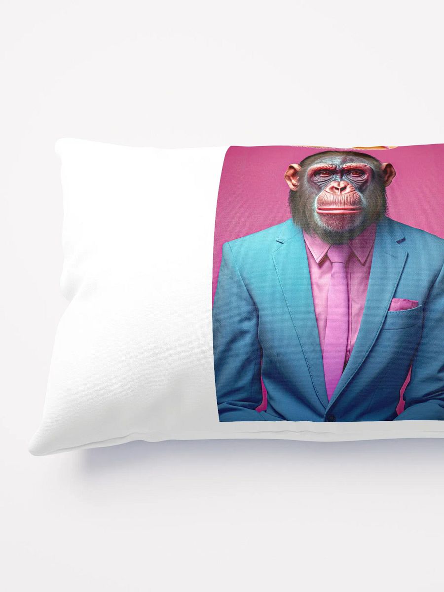 Donut over Business Chimp Pillow product image (9)