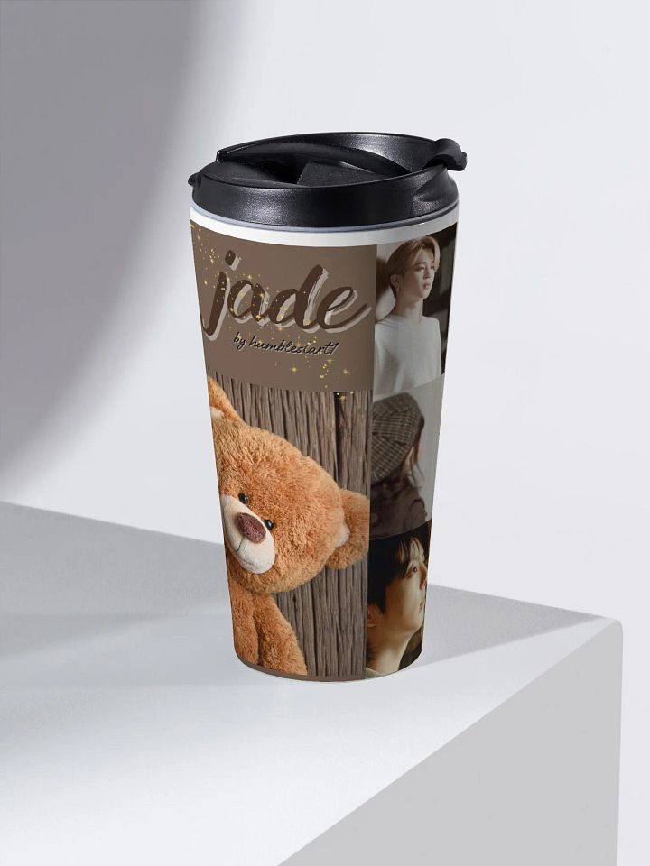 Jade Teddy Collage Stainless Steel Travel Mug product image (2)