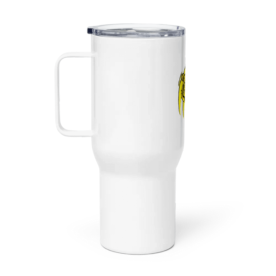 Taza de viaje blanca de acero inoxidable edición TryTiger product image (3)