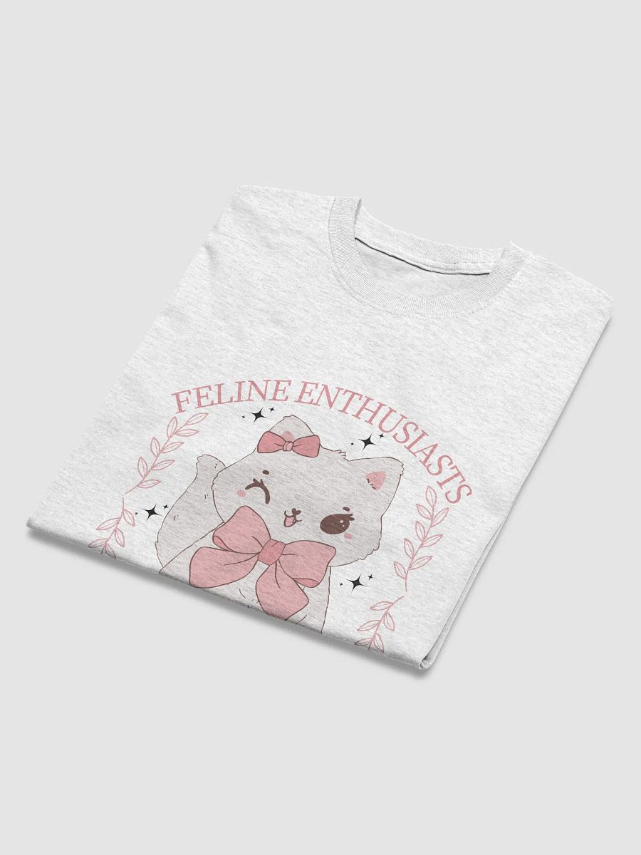 Feline Enthusiast Winking Cat T-Shirt product image (4)
