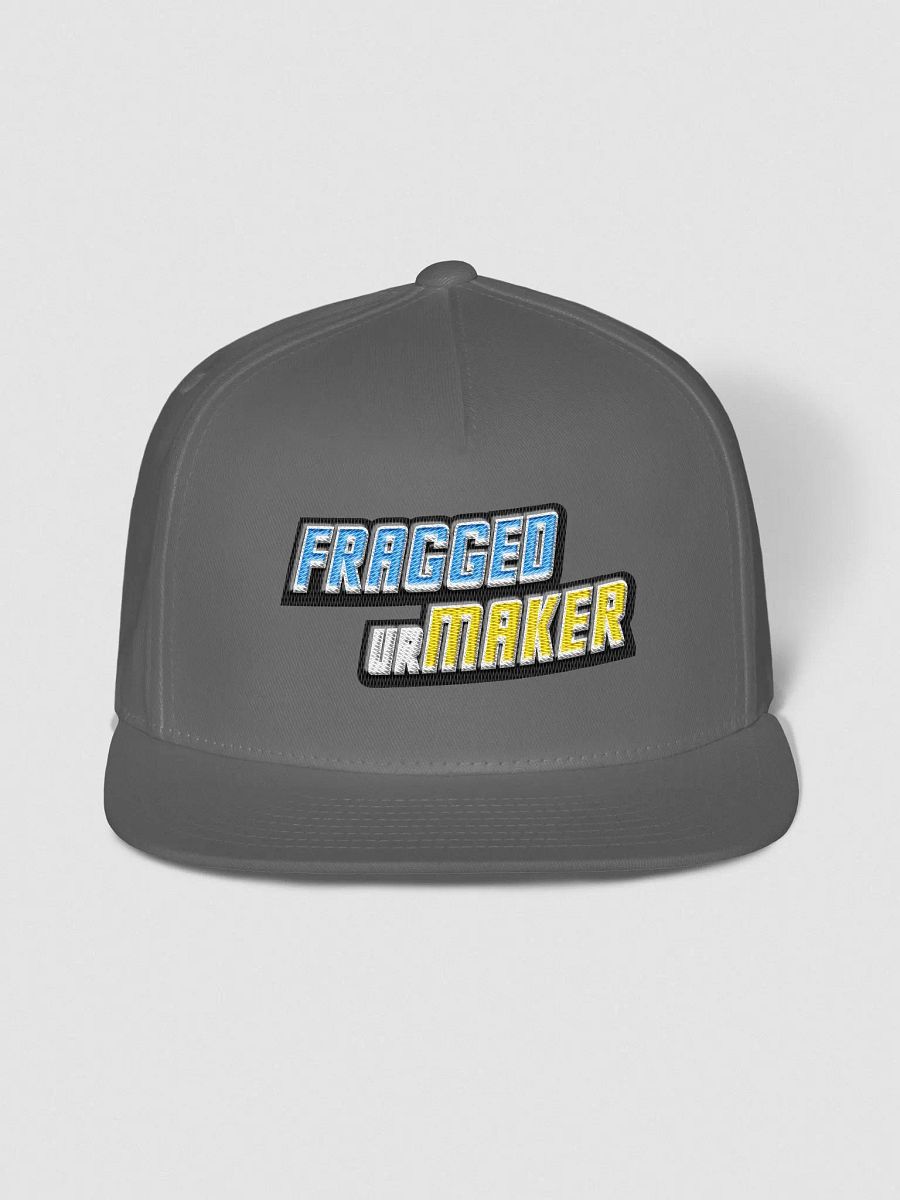 Fragged Flat Snapback Cap product image (4)