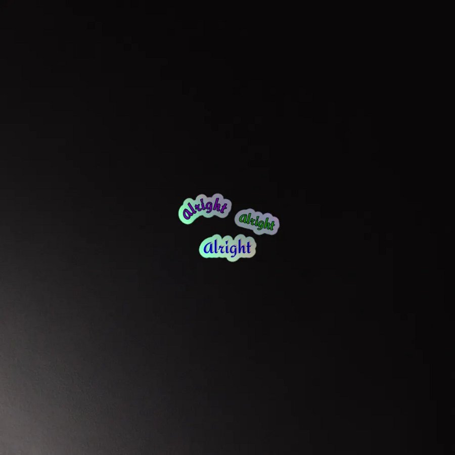 Holographic console stickers product image (4)