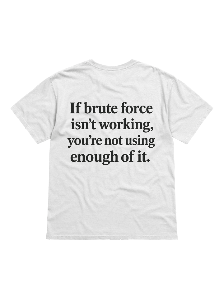 SFIA Brute Force T-shirt - white product image (2)