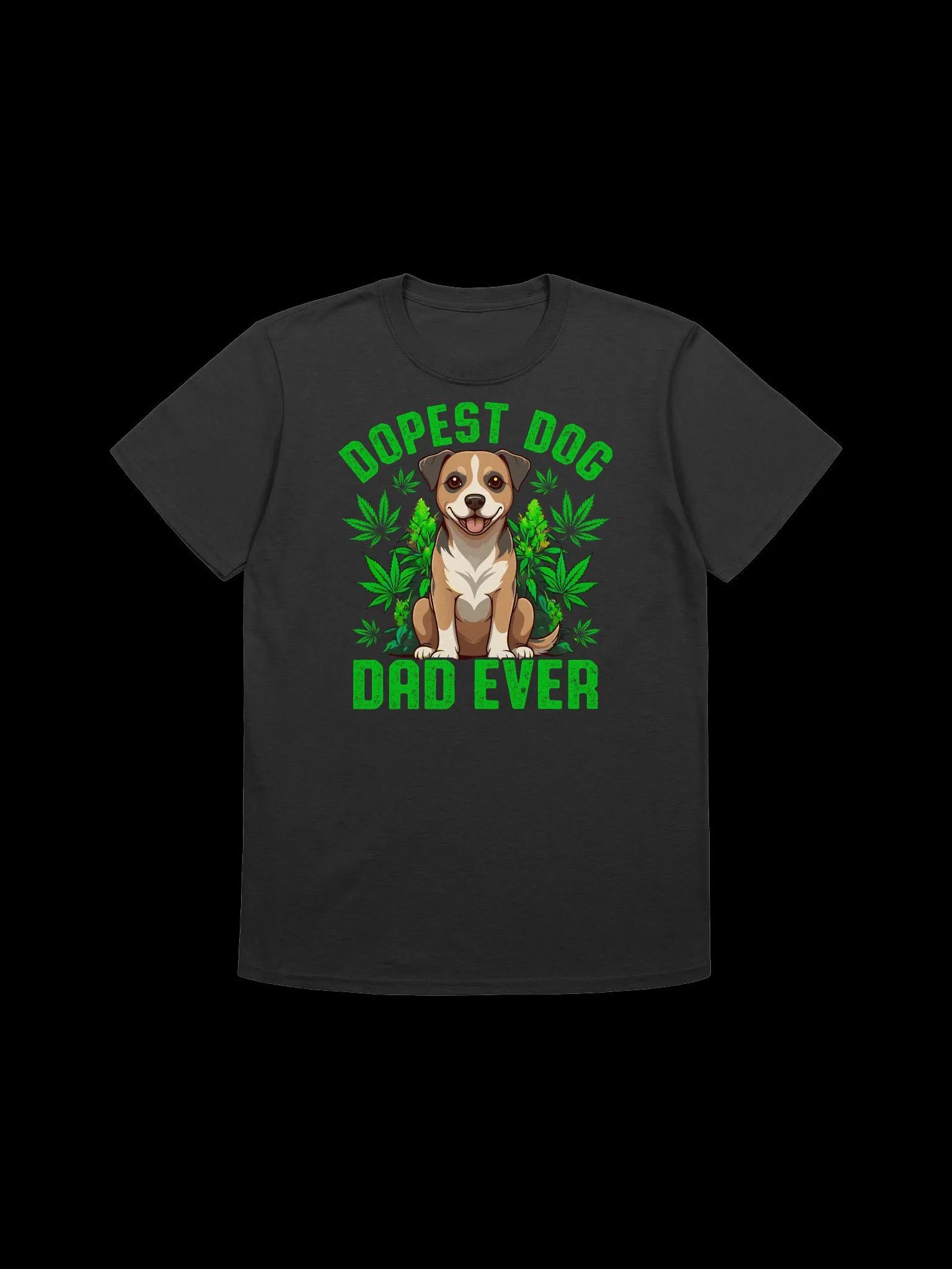420 Weed - Dopest Dog Dad Ever T-Shirt product image (7)