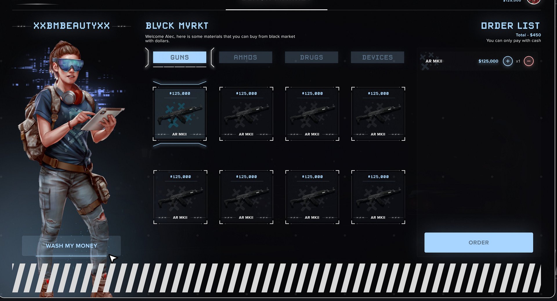 Fivem Advanced Blackmarcket Script [ QB / ESX ] product image (1)