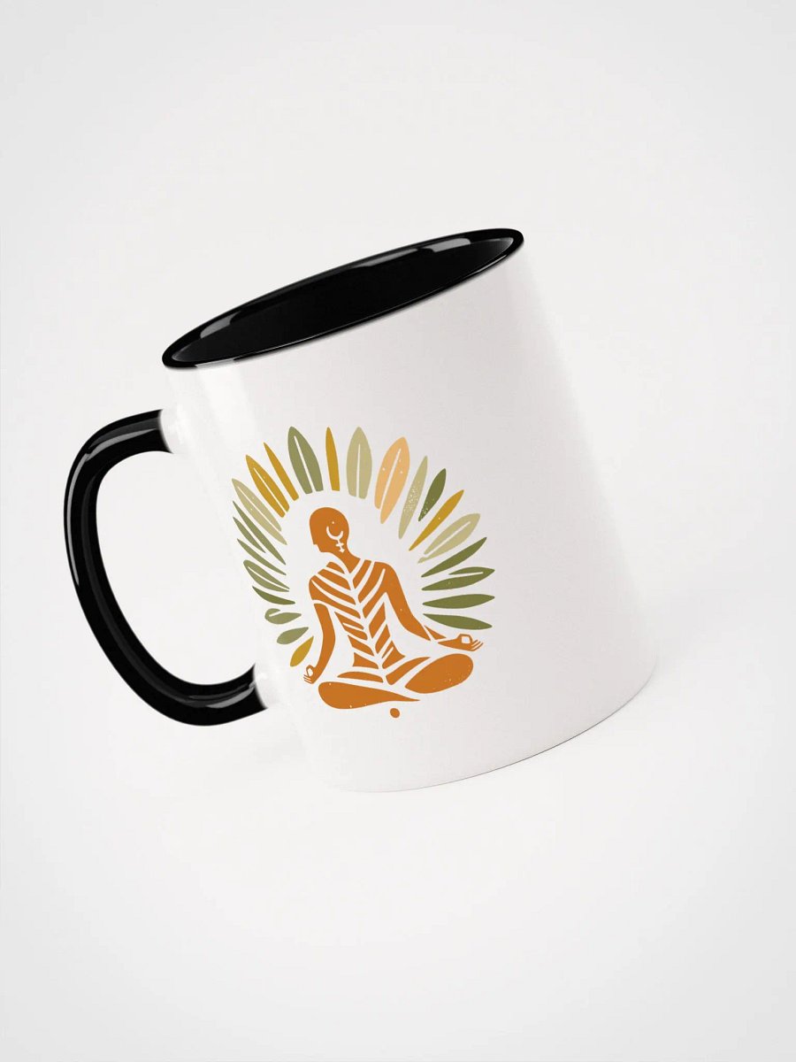 Zen Leaf Meditation Mug | Ancient Wisdom Meets Boho Style product image (22)