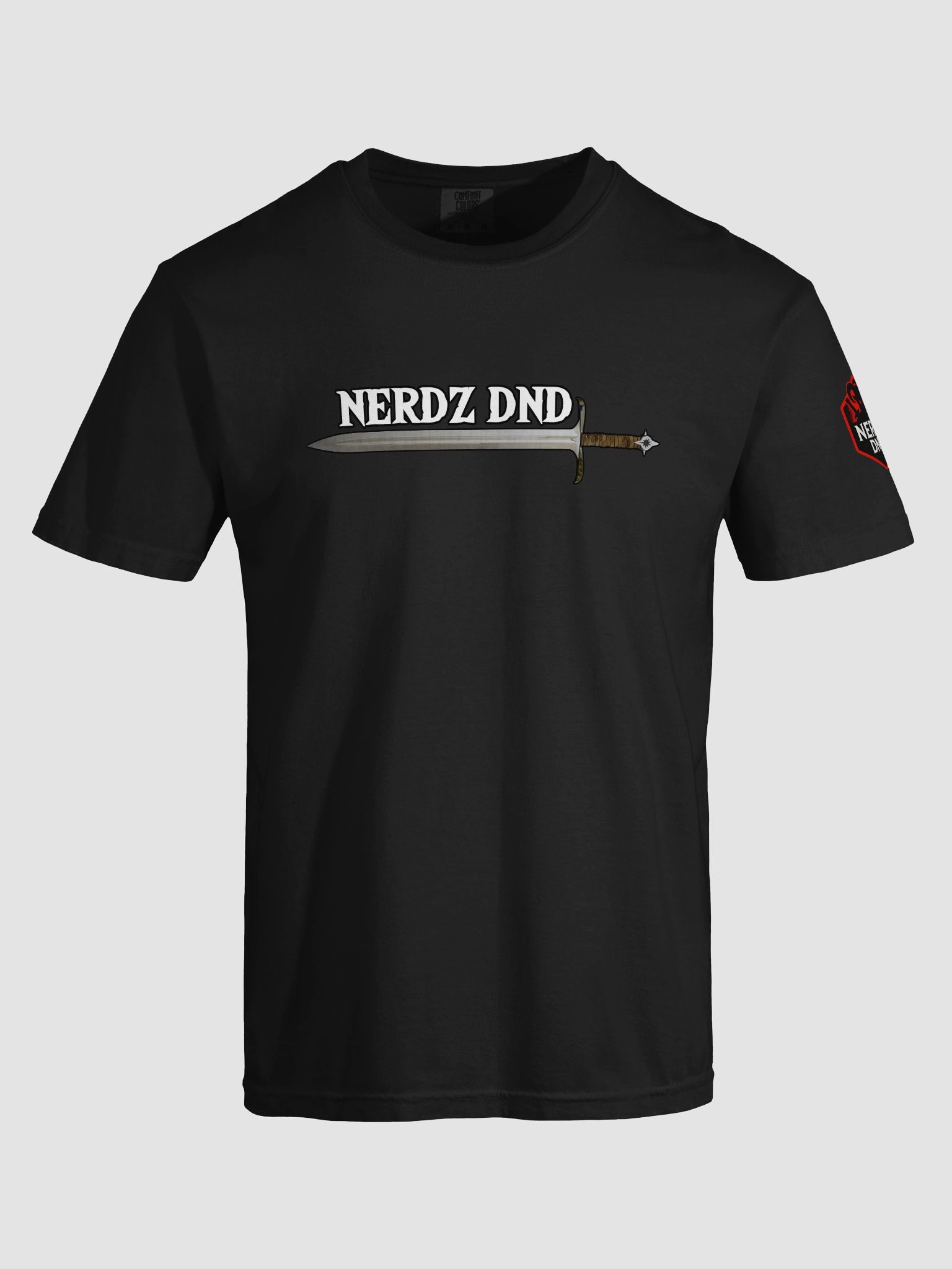 Nerdz DnD Social Icons Heavyweight Tee product image (56)