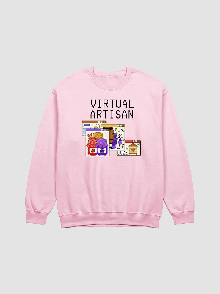Virtual Artisan Sweatshirt - Black Text product image (14)