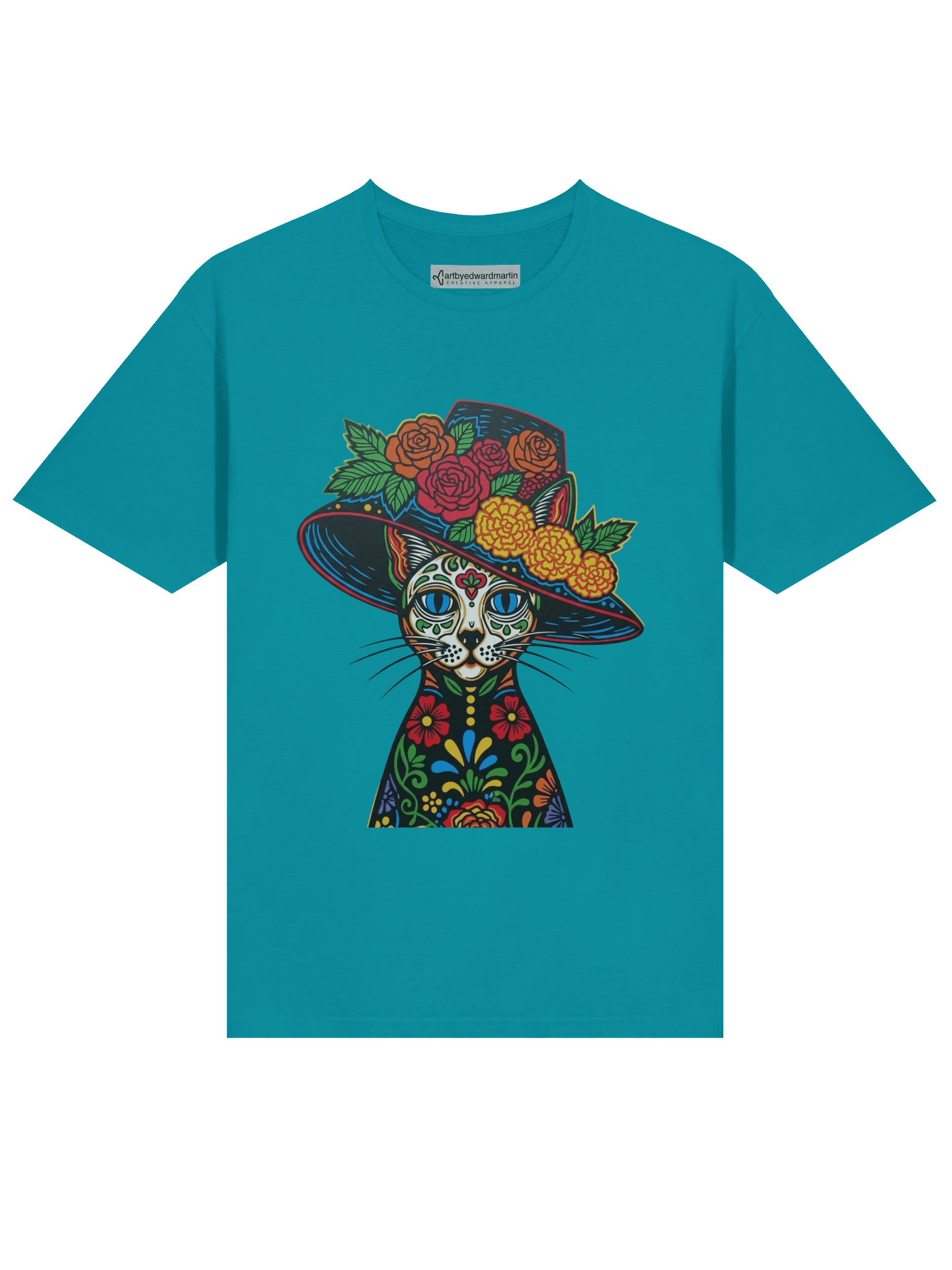 Cat Catrina Unisex Tee product image (116)